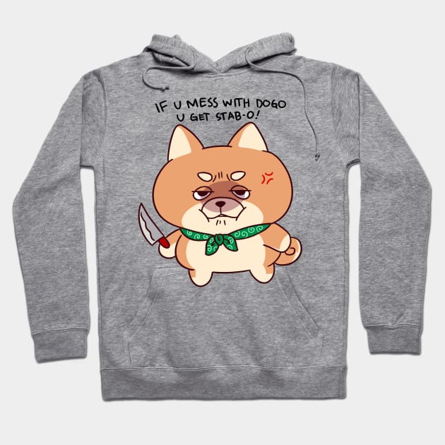 Angry Dogo Hoodie by HaruHamada